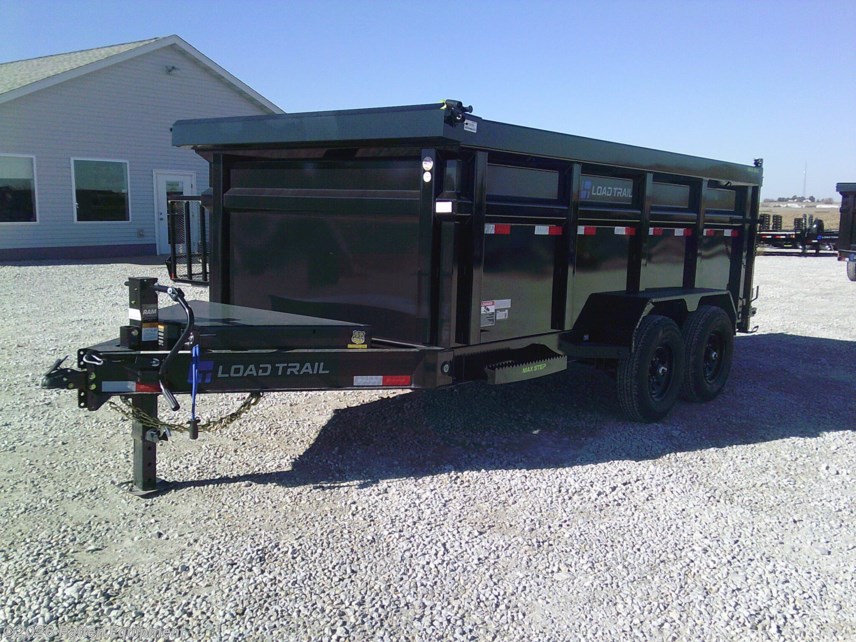 New 2026 Load Trail DL 83" x 14' Tandem Axle Low-Pro Dump Trailer, 14K available in Urbana, Iowa