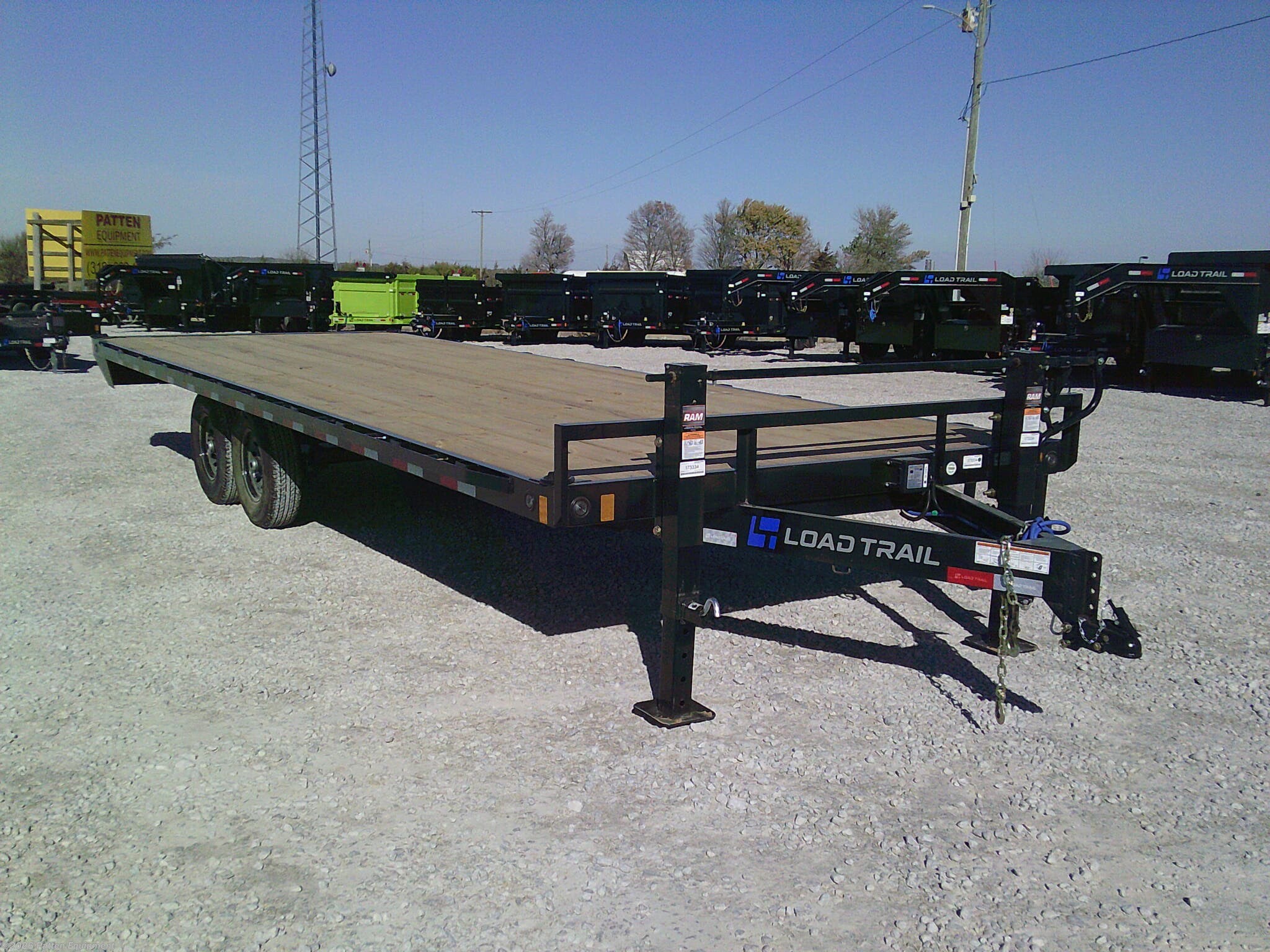 2026 DK 102" x 24' Deck Over Pintle Hook Trailer, 14K by Load Trail from Patten Equipment in Urbana, Iowa