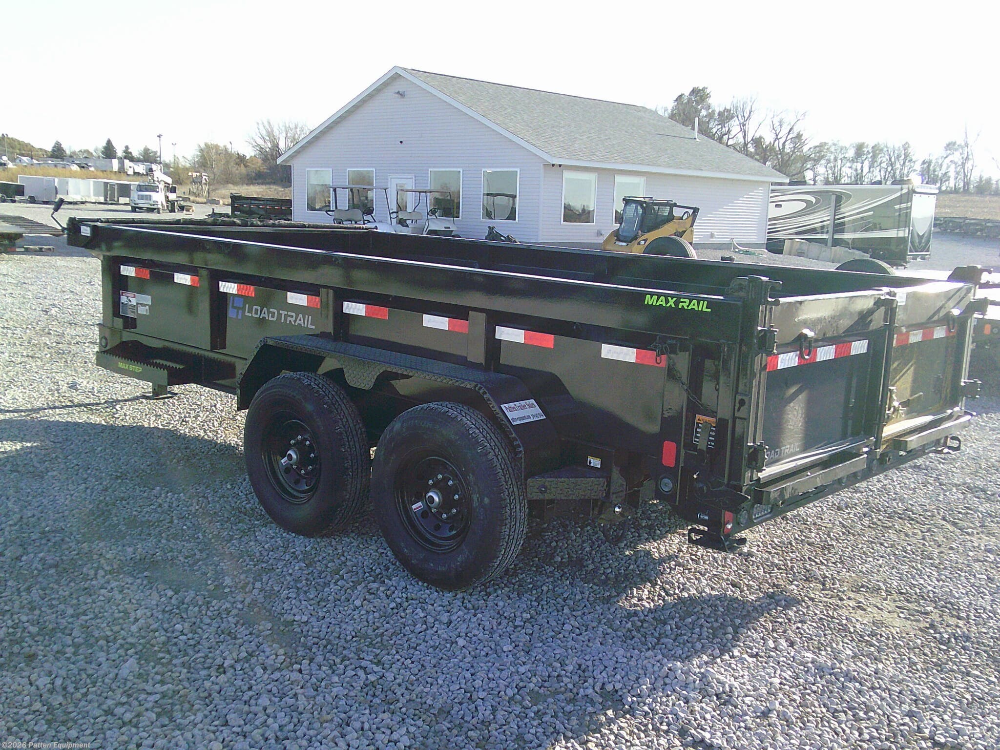 New 2026 Load Trail DL 83" x 14' Tandem Axle Dump Low-Pro Dump Trailer available in Urbana, Iowa