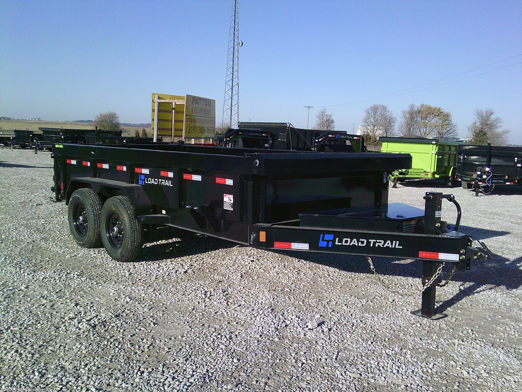 2026 DL 83" x 14' Tandem Axle Low-Pro Dump Trailer, 14K by Load Trail from Patten Equipment in Urbana, Iowa