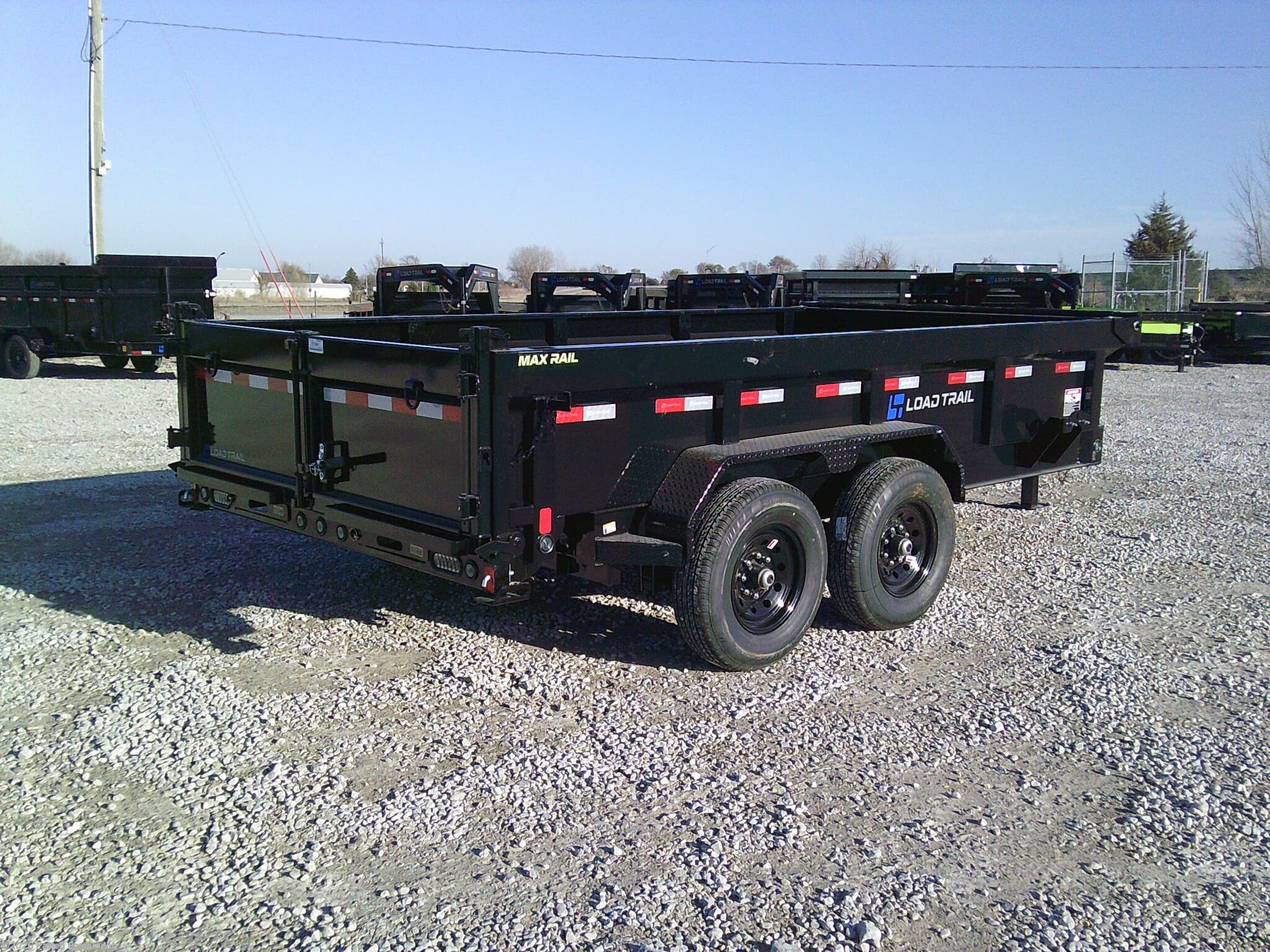 New 2026 Load Trail DL 83" x 14' Tandem Axle Low-Pro Dump Trailer, 14K available in Urbana, Iowa