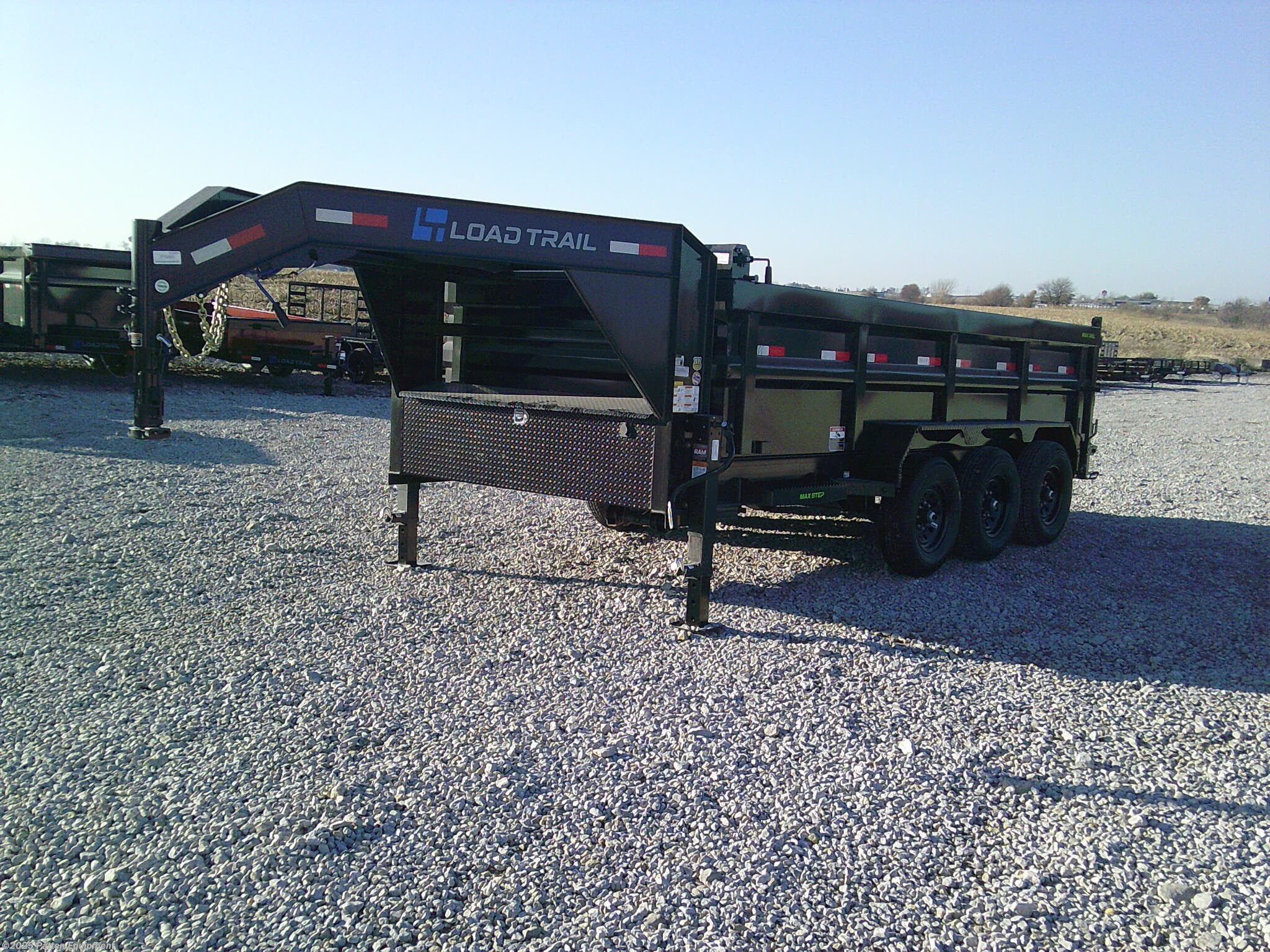 2026 Load Trail DG 83" x 16' Triple Axle Gooseneck Low-Pro Dump Trail