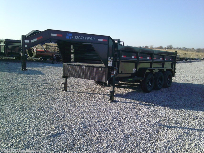 New 2026 Load Trail DG 83" x 16' Triple Axle GN Low-Pro Dump Trailer, 21K available in Urbana, Iowa
