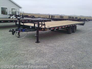 2026 Load Trail DK 102" x 24' Deck Over Pintle Hook Trailer 14K