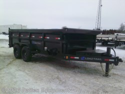 2026 Load Trail DL 83"x16' Tandem Axle Low-Pro Dump Trailer, 16K - New Dump Trailer for sale by Patten Equipment in Urbana, Iowa
