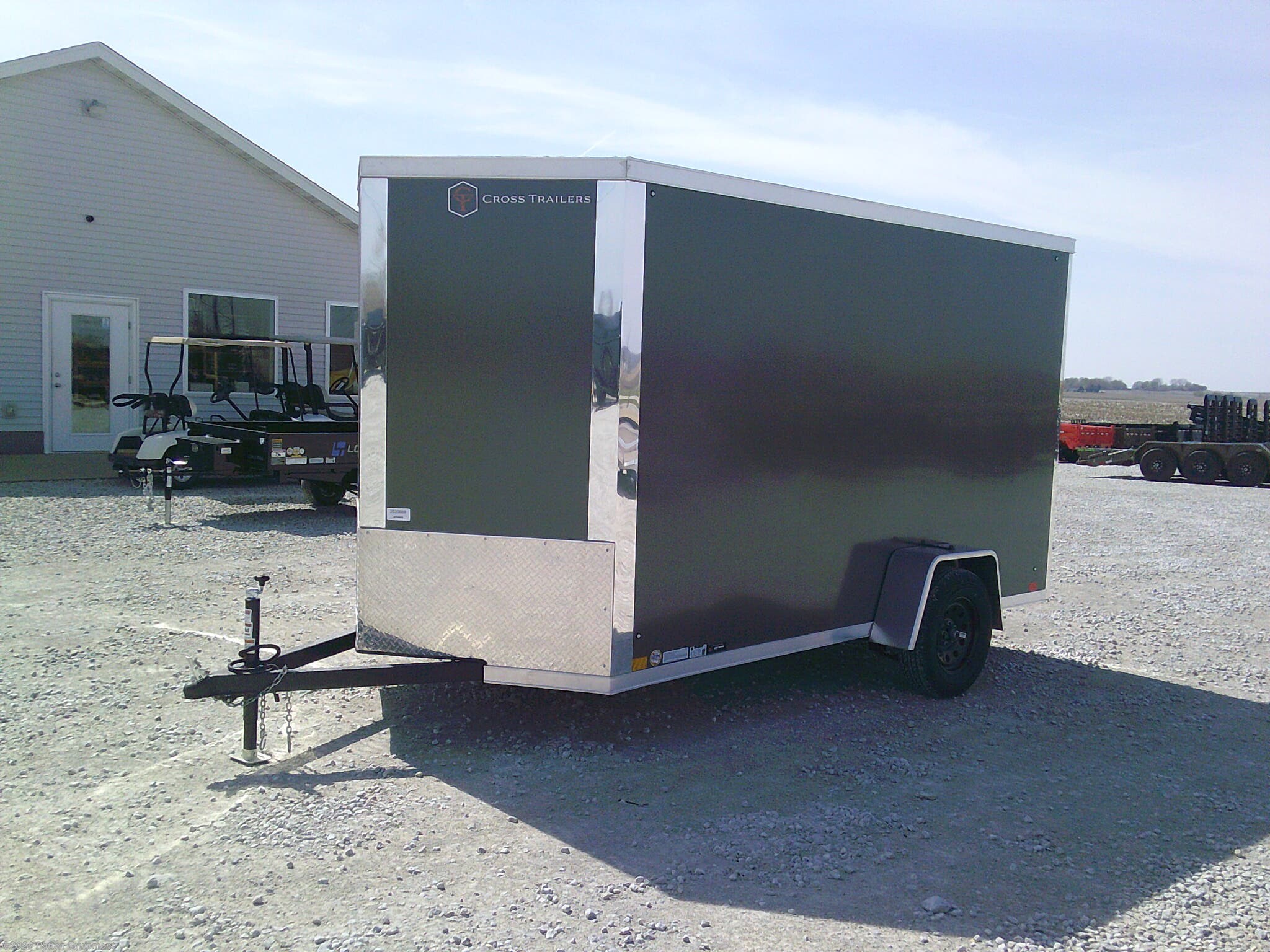 2026 Cross Trailers 6 x 12 Alpha Series Enclosed Trailer, 3K