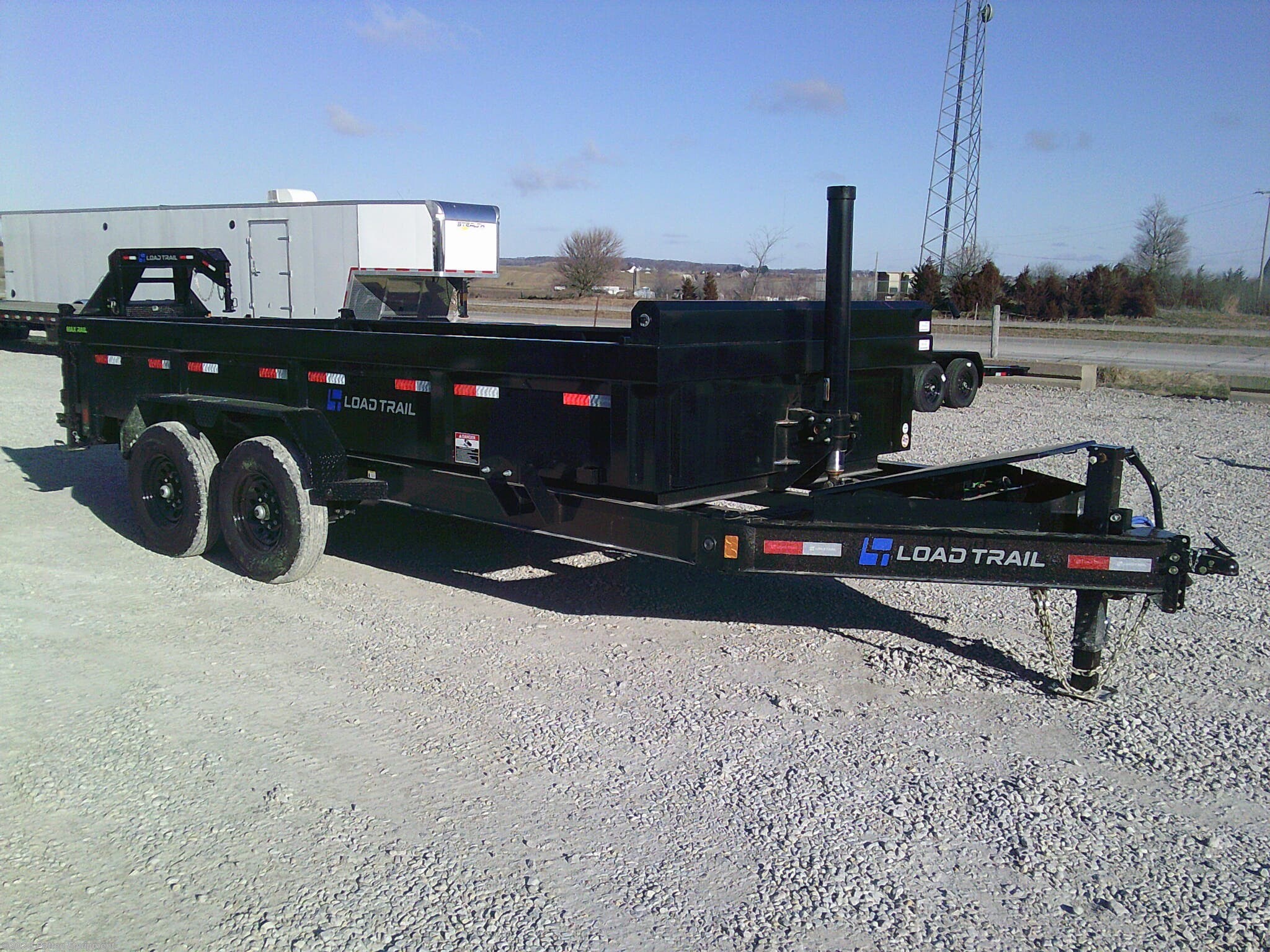 New 2026 Load Trail DL 83" x 16' Tandem Axle Dump Low-Pro Dump Trailer available in Urbana, Iowa