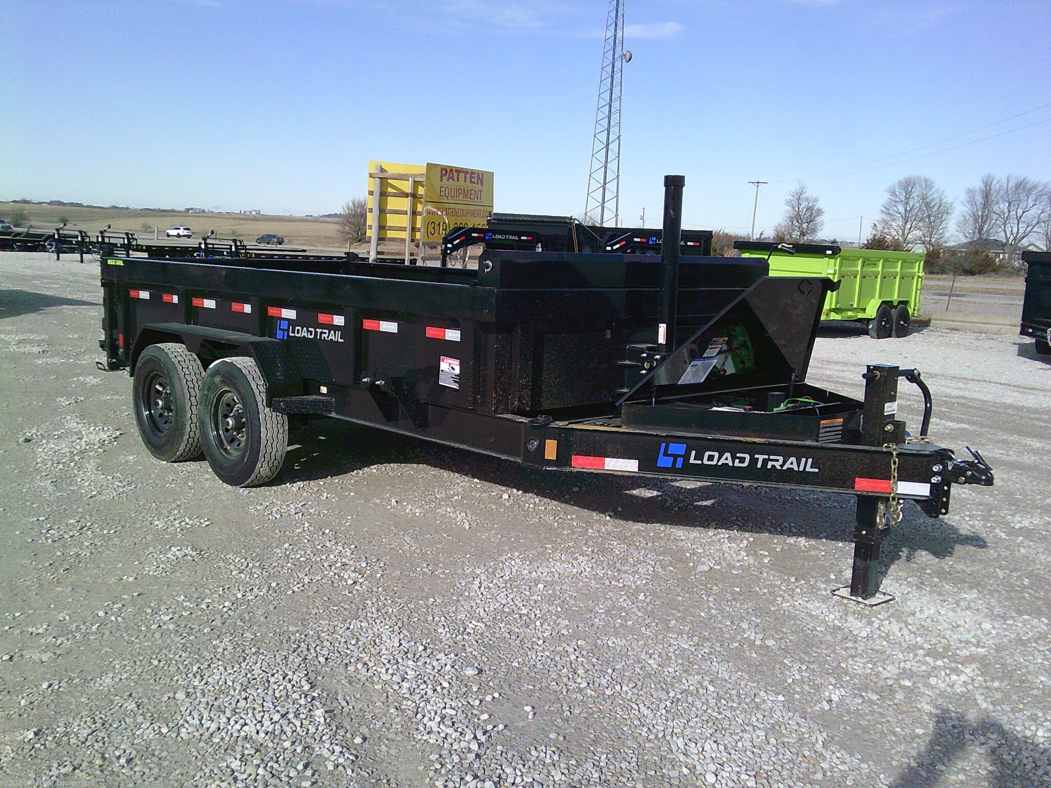 New 2026 Load Trail DL 83" x 14' Tandem Axle Dump Low-Pro Dump Trailer available in Urbana, Iowa