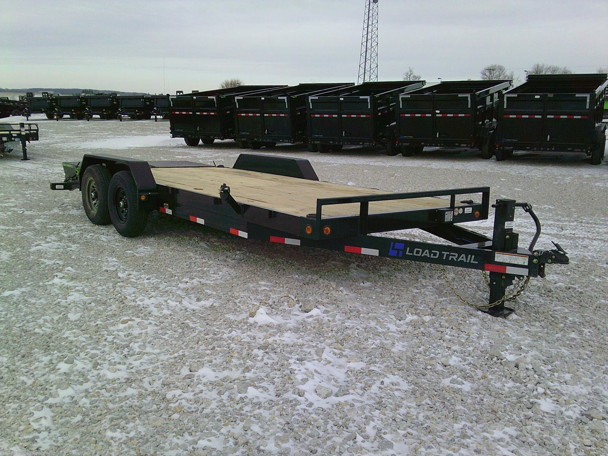 2026 CH 83" x 20' Tandem Axle Equipment Trailer, 14K by Load Trail from Patten Equipment in Urbana, Iowa