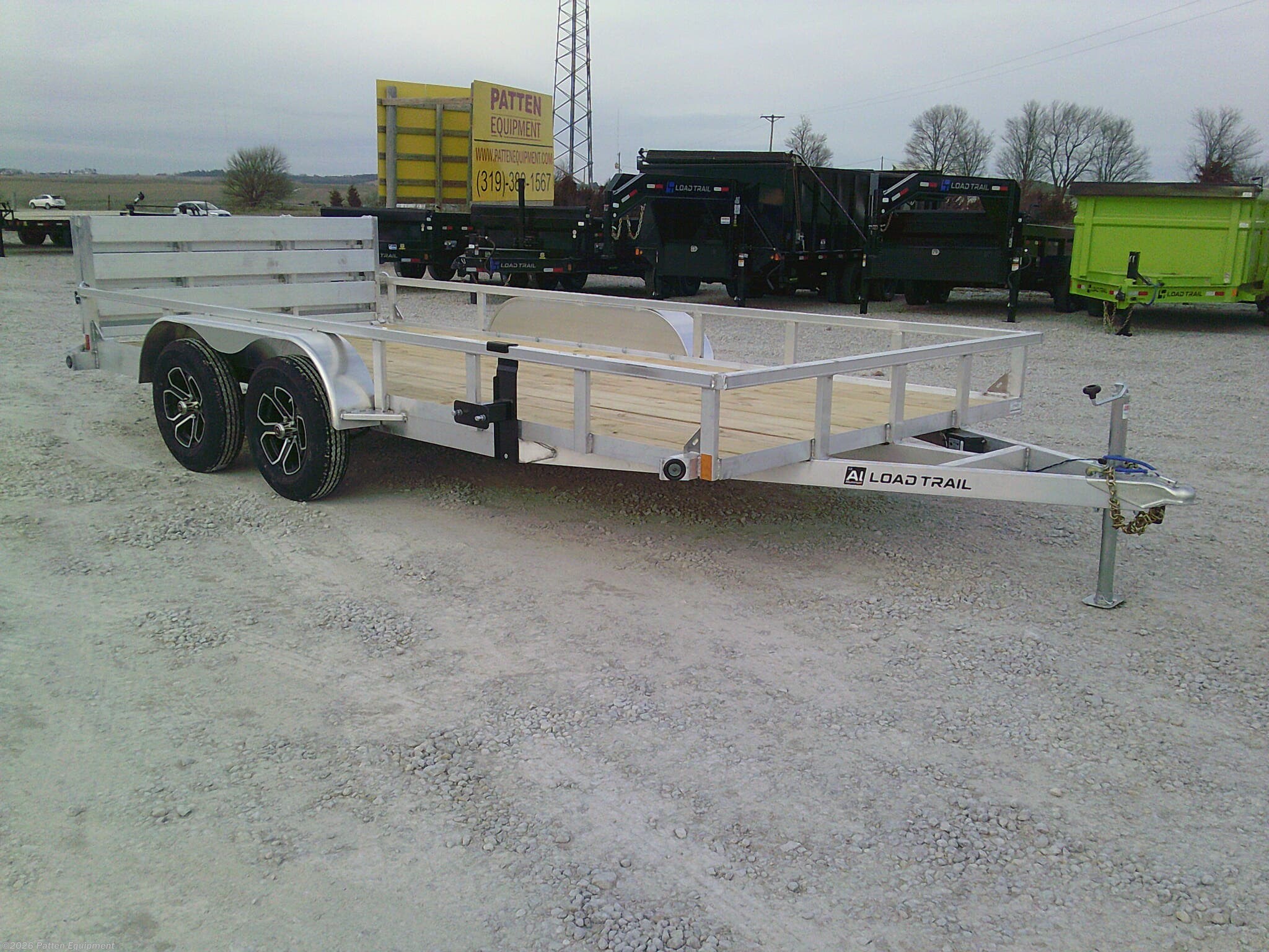 2026 83" X 16' Aluminum Tandem Axle Trailer, 7K by Load Trail from Patten Equipment in Urbana, Iowa