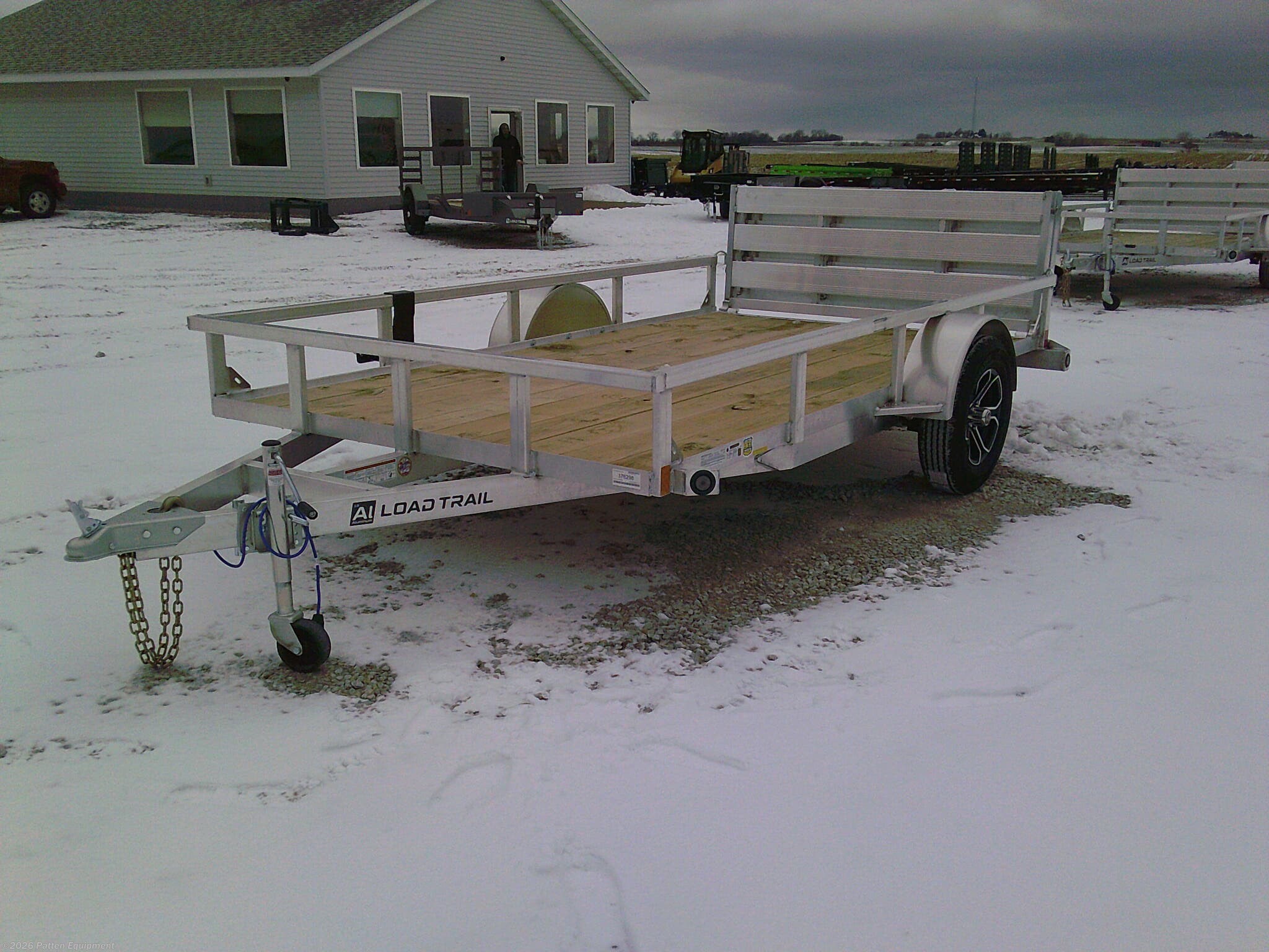 2026 Load Trail 77" x 12' Aluminum Single Axle Utility Trailer, 3K