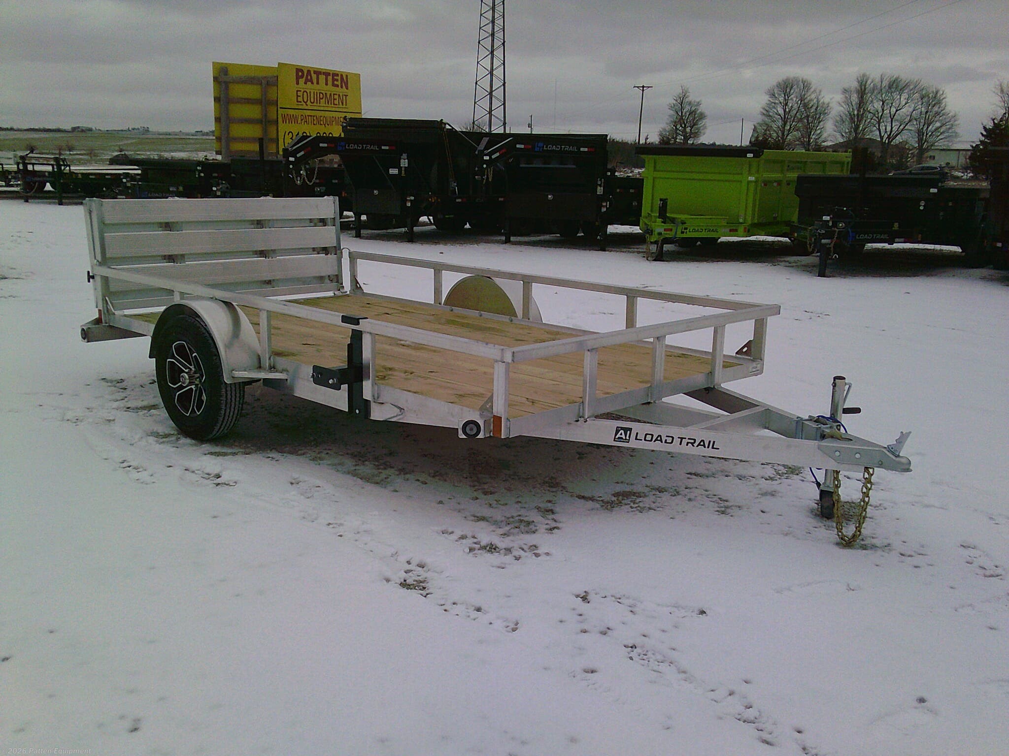 2026 77" x 12' Aluminum Single Axle Utility Trailer, 3K by Load Trail from Patten Equipment in Urbana, Iowa