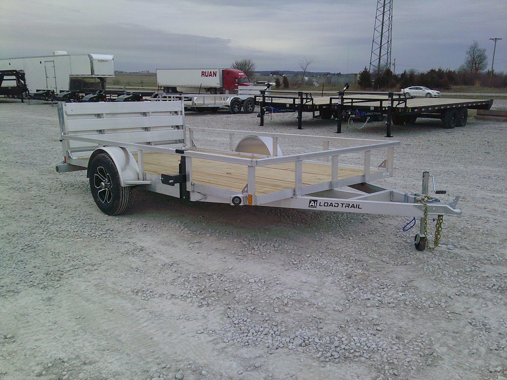 2026 77" X 12' Aluminum Single Axle Utility Trailer, 3K by Load Trail from Patten Equipment in Urbana, Iowa