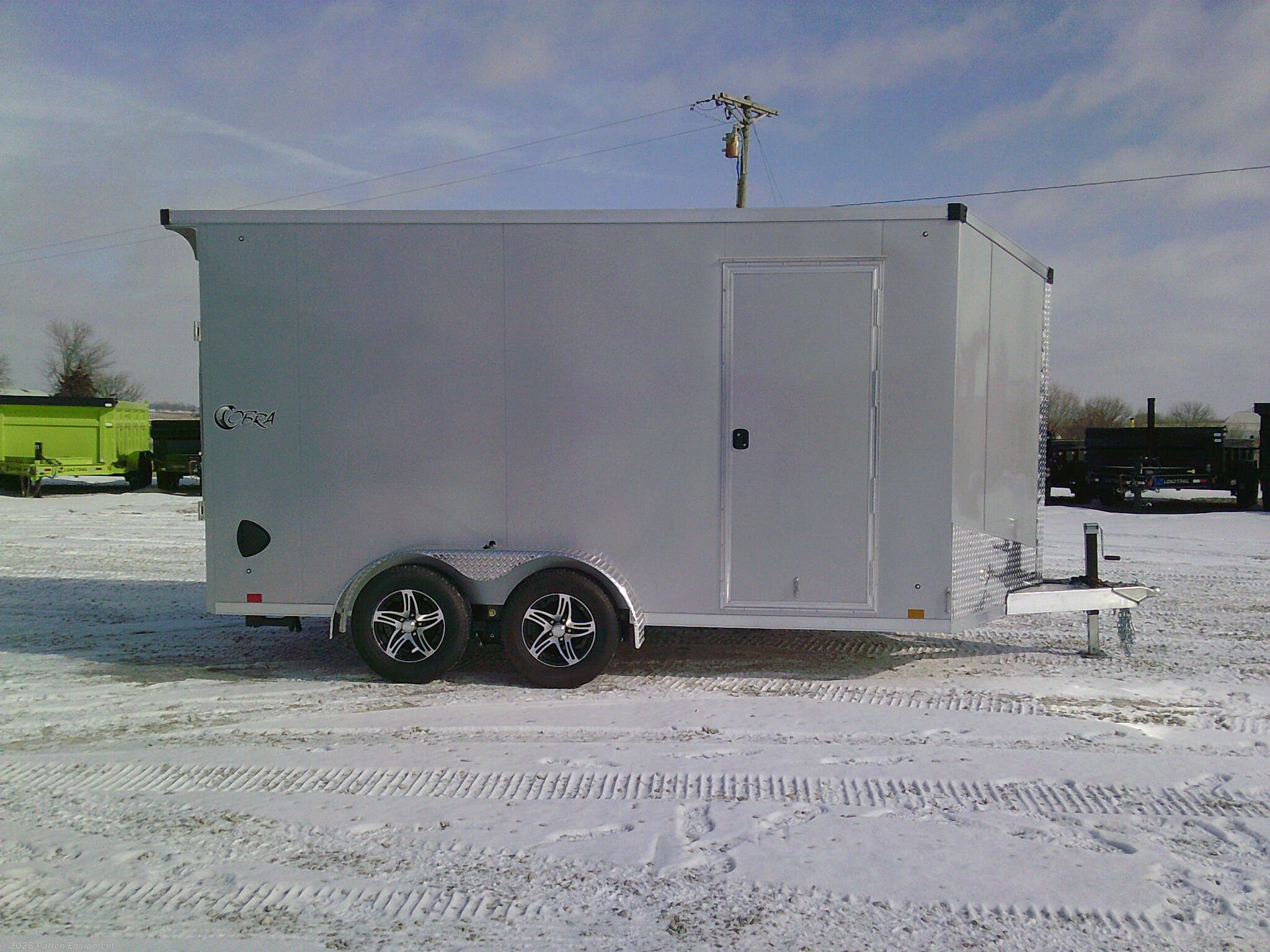2026 Stealth 7 x 14 Cobra Series Enclosed Trailer, 7K - New Cargo Trailer for sale by Patten Equipment in Urbana, Iowa