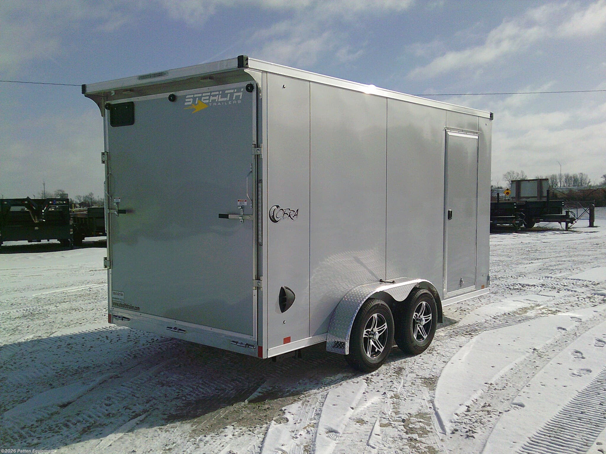 2026 7 x 14 Cobra Series Enclosed Trailer, 7K by Stealth from Patten Equipment in Urbana, Iowa