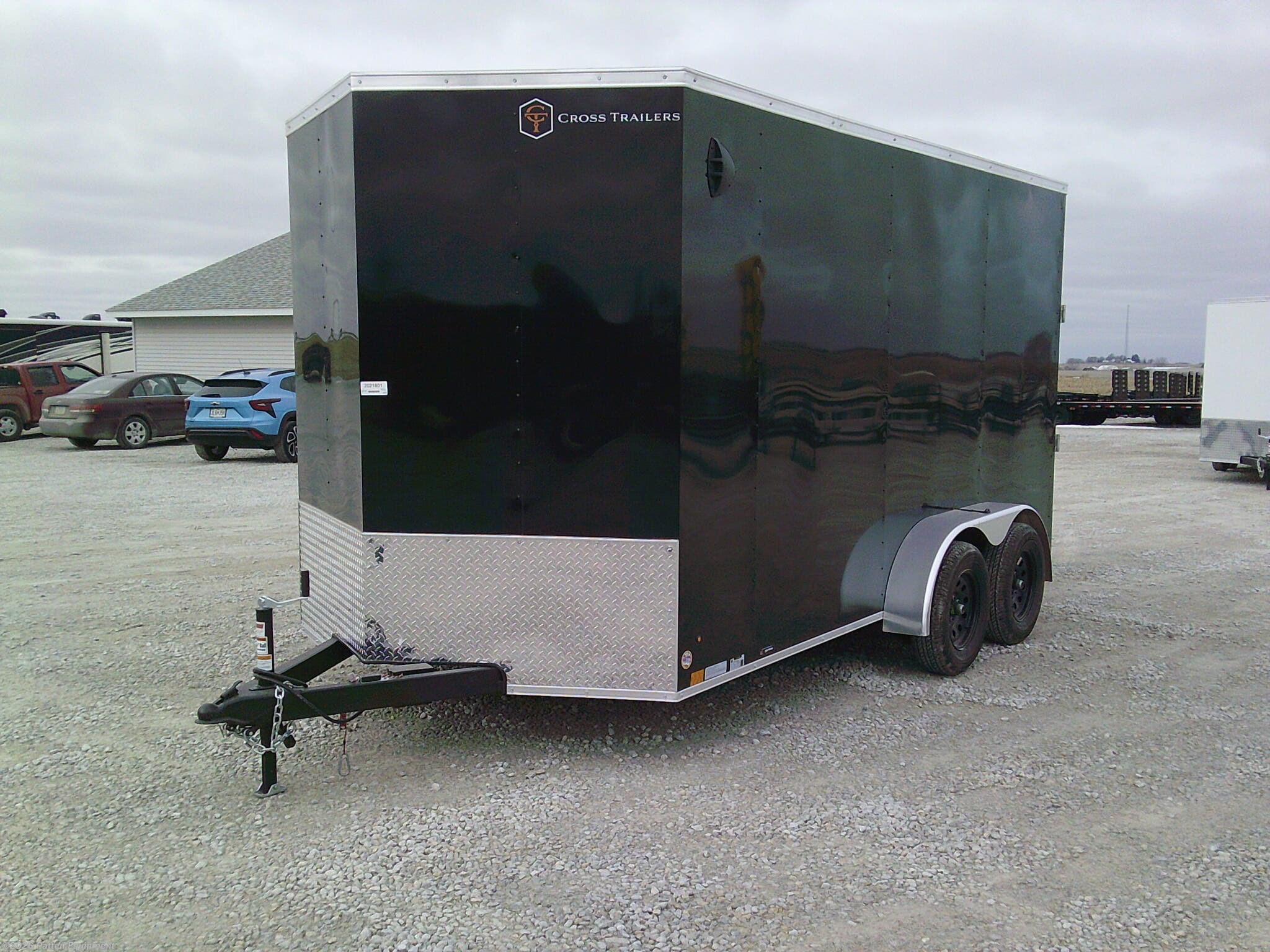 2026 Cross Trailers 7x14 Beta Series Enclosed Trailer, 7K