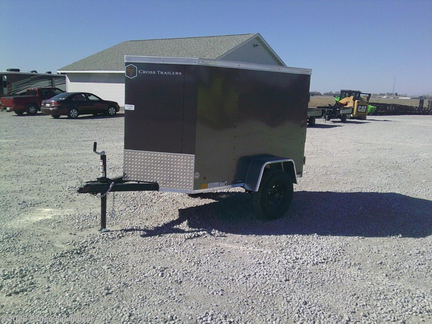 New 2026 Cross Trailers 4x6 Beta Series Enclosed Trailer available in Urbana, Iowa
