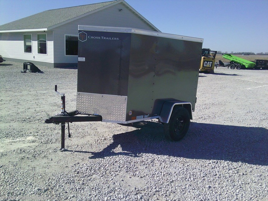 New 2026 Cross Trailers 4x6 Beta Series Enclosed Trailer available in Urbana, Iowa