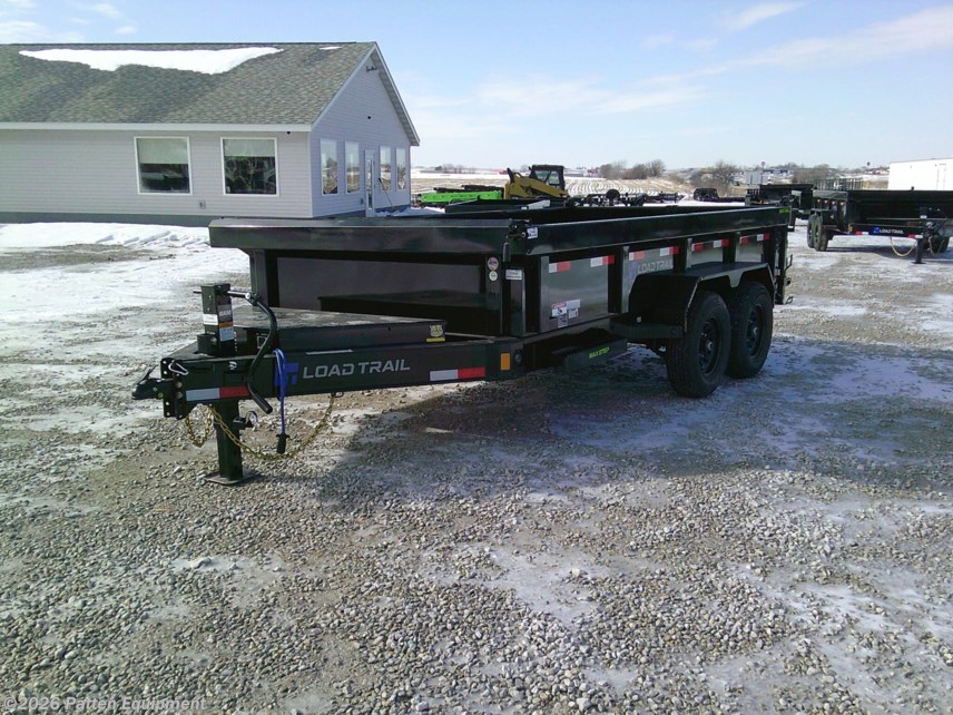 New 2026 Load Trail DL 83" x 14' Tandem Axle Low-Pro Dump Trailer, 14K available in Urbana, Iowa
