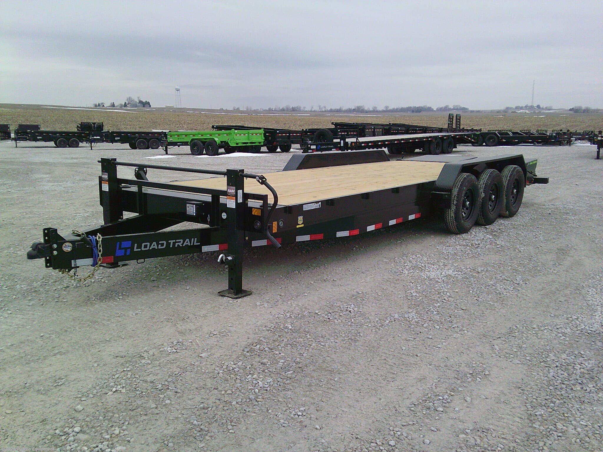 2026 Load Trail CH 83" x 24' Triple Axle Equipment Trailer, 21K