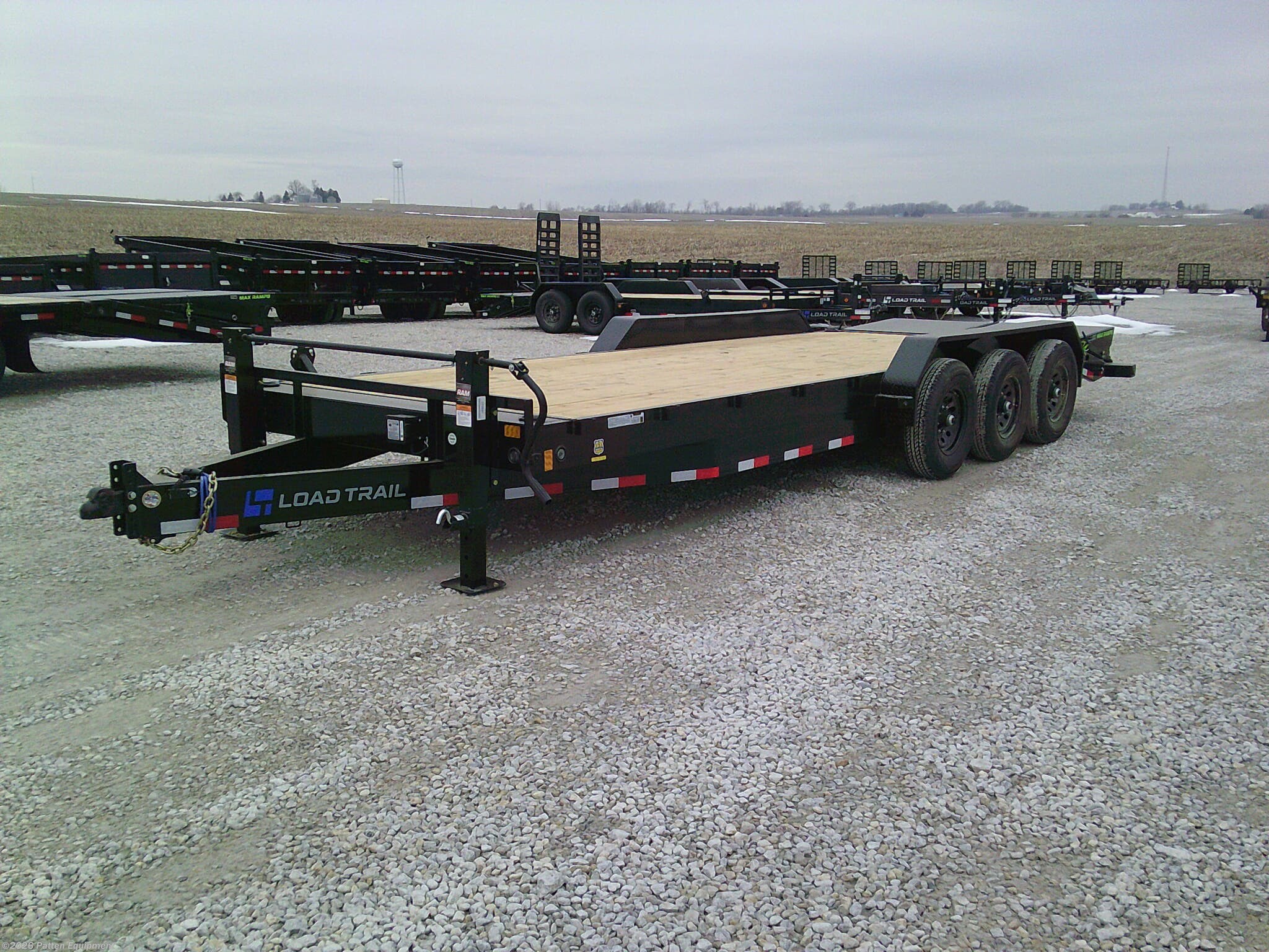 2026 Load Trail CH 83" x 24' Triple Axle Equipment Trailer, 21K