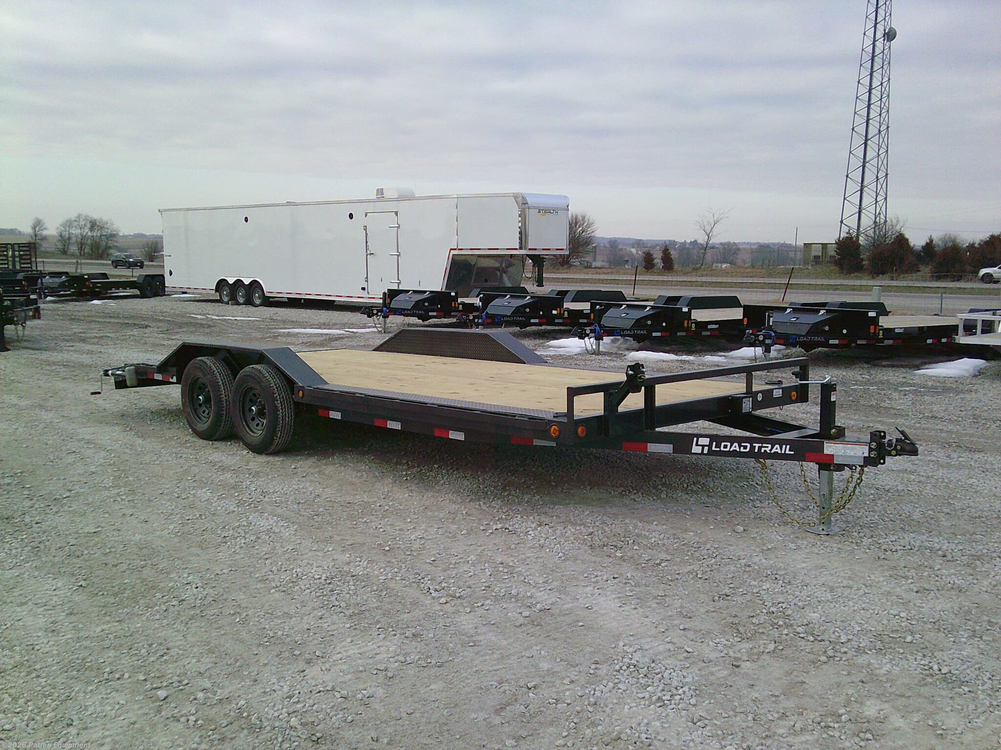2026 CH 102" x 20' Tandem Axle Carhauler Trailer, 10K by Load Trail from Patten Equipment in Urbana, Iowa