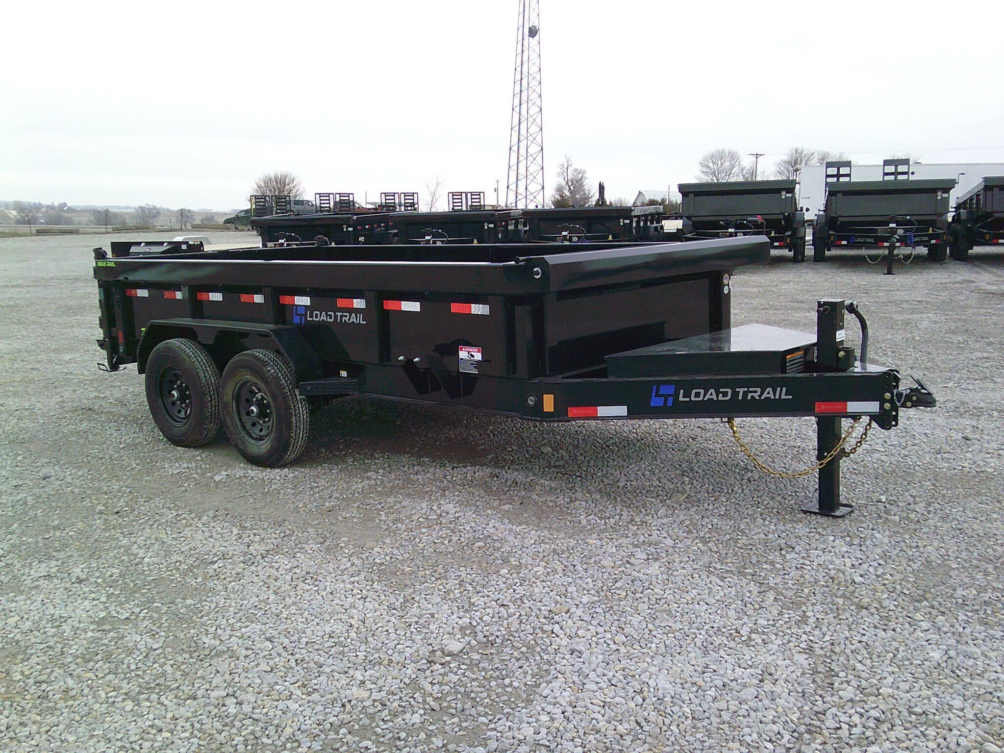 2026 DL 83" x 14' Tandem Axle Low-Pro Dump Trailer, 14K by Load Trail from Patten Equipment in Urbana, Iowa