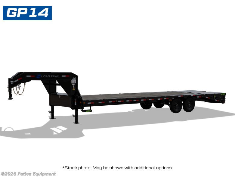 2026 Load Trail GP 102"x25' Single Wheel Low-Pro GN Trailer, 14K