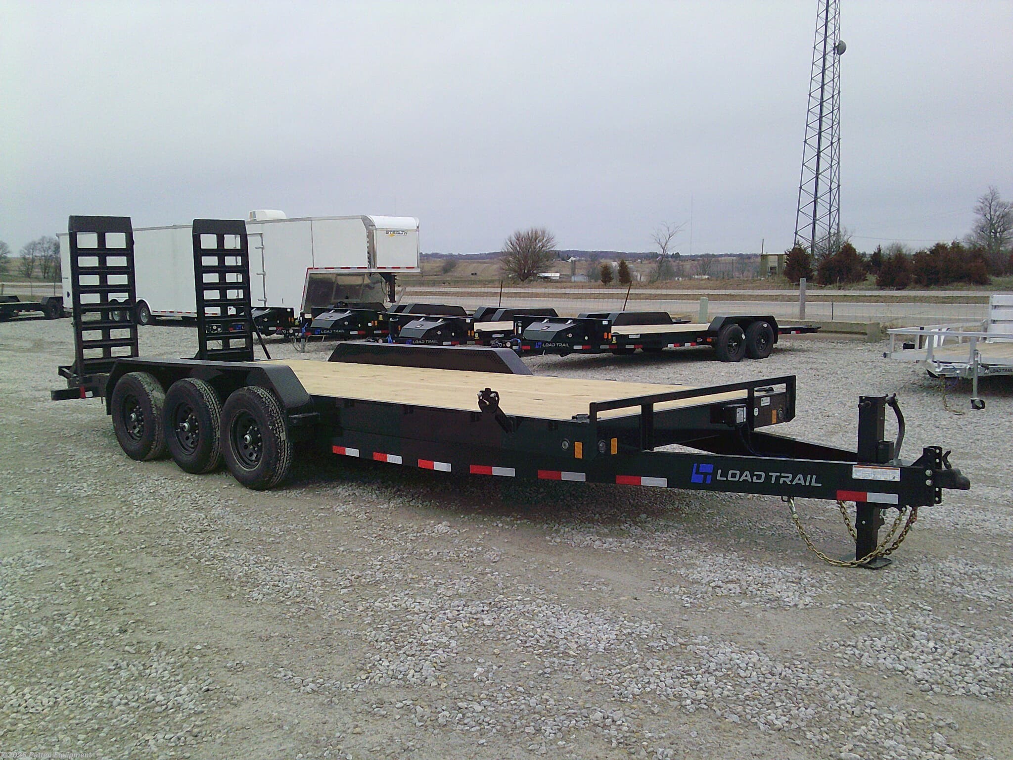 2026 CH 83" x 22' Triple Axle Equipment Trailer, 21K by Load Trail from Patten Equipment in Urbana, Iowa