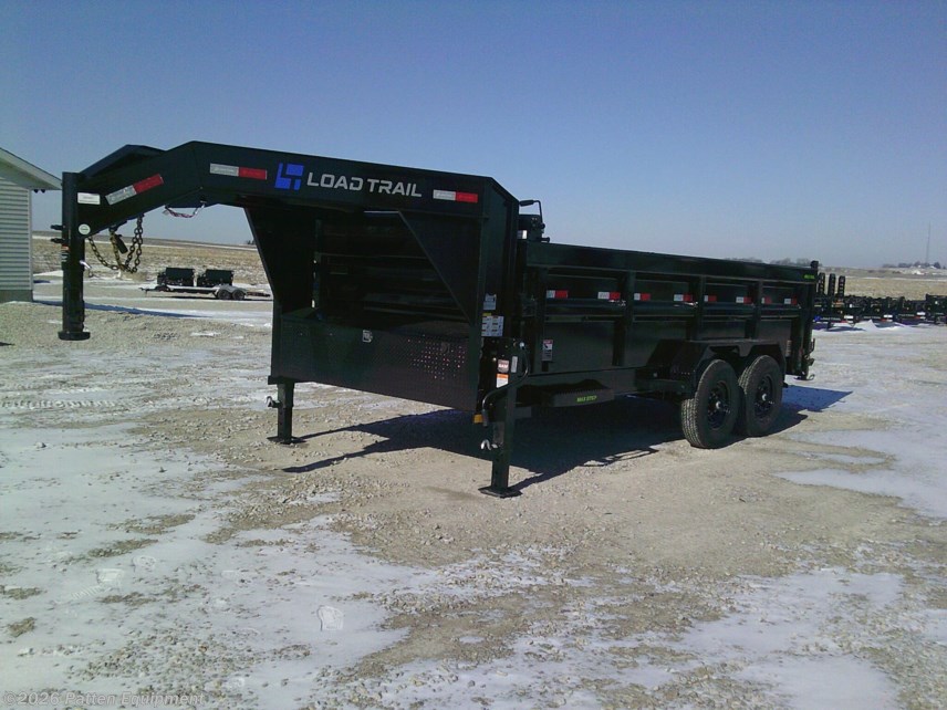 New 2026 Load Trail DG 83"x16' Tandem Axle Gooseneck Low-Pro Dump, 14K available in Urbana, Iowa