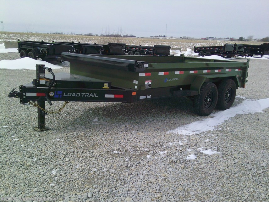 New 2026 Load Trail DE 83" x 14' Tandem Axle Dump Trailer, 14K available in Urbana, Iowa