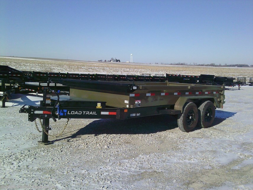 New 2026 Load Trail DE 83" x 14' Tandem Axle Dump Trailer, 14K available in Urbana, Iowa