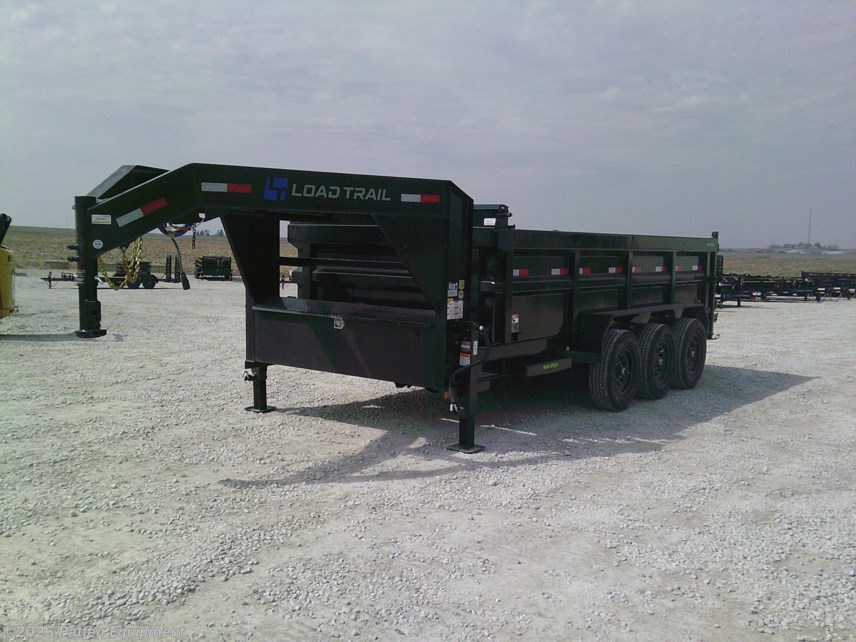 New 2026 Load Trail DG 83" x 16' Triple Axle GN Low-Pro Dump Trailer, 21K available in Urbana, Iowa
