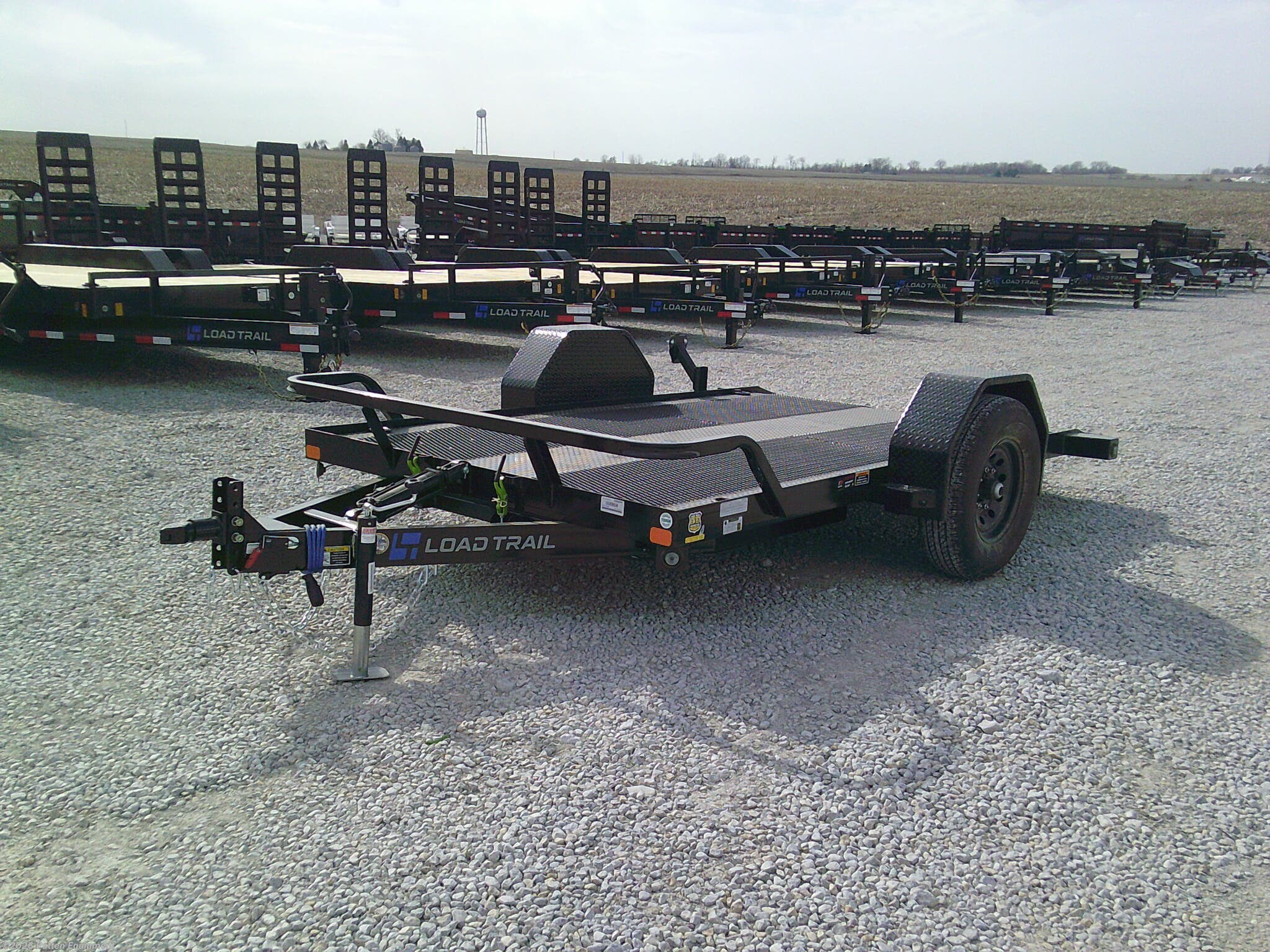 2026 Load Trail SH 77" x 12' Single Axle Scissor Hauler Trailer, 7K