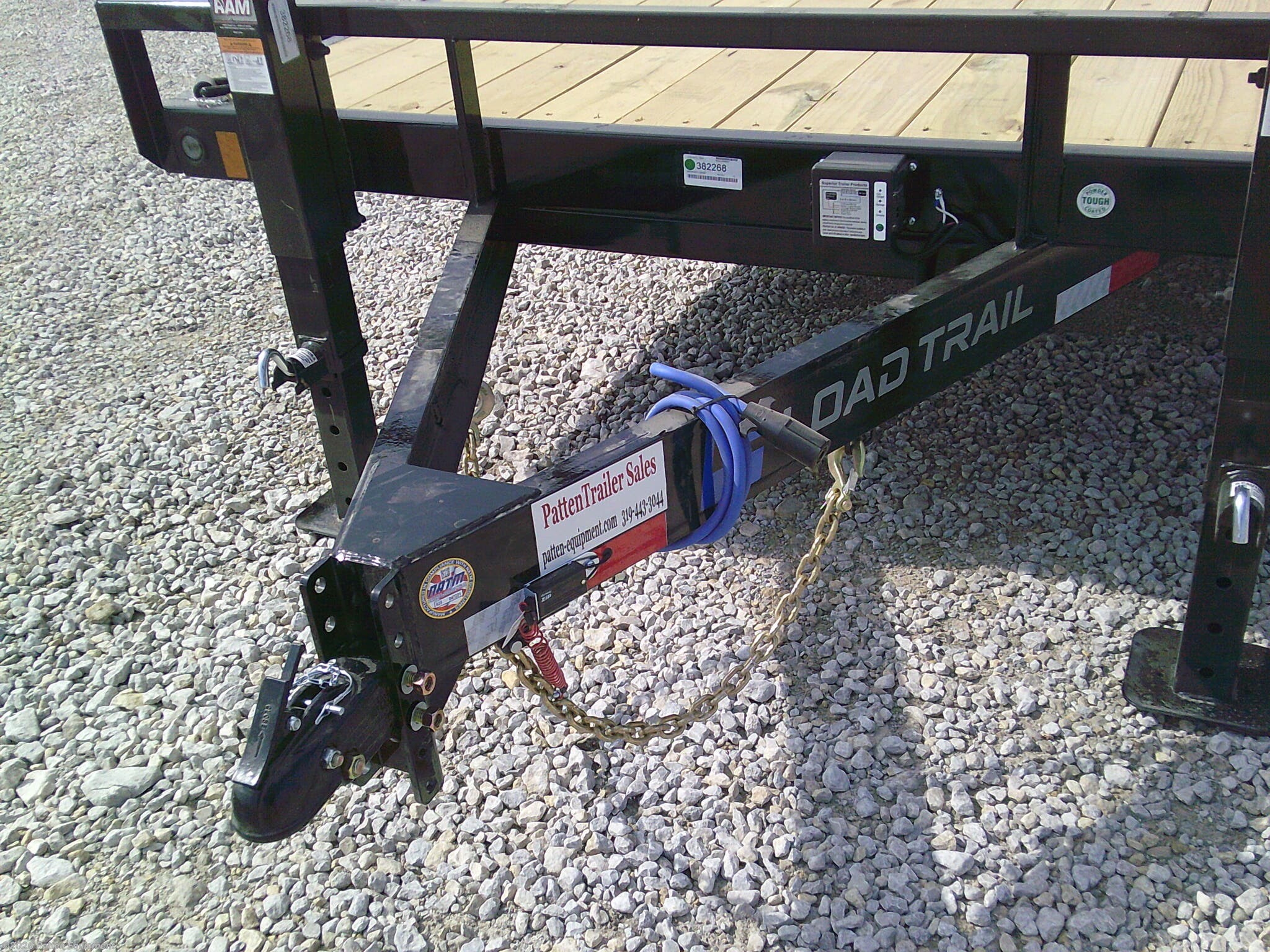 2026 Load Trail DK 102" x 24' Deck Over Pintle Hook Trailer, 14K - New Deckover/Flat Deck Trailer for sale by Patten Equipment in Urbana, Iowa