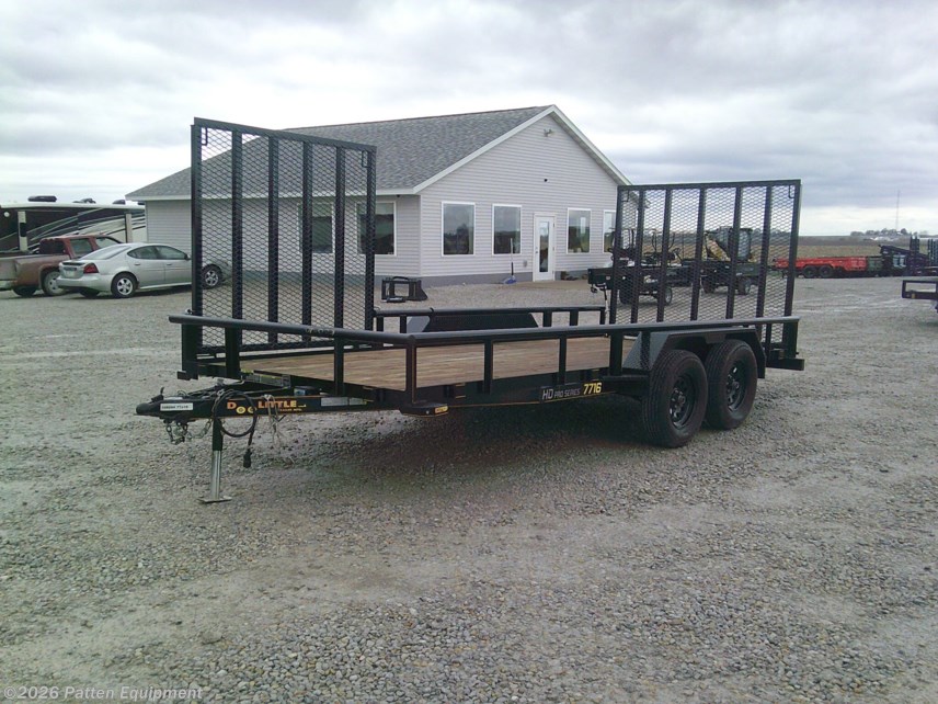 Used 2025 Doolittle 77 x 16 TubeTop 7K available in Urbana, Iowa
