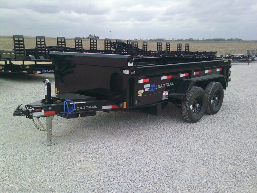 New 2026 Load Trail DE 72" x 12' Tandem Axle Dump Trailer, 10K available in Urbana, Iowa