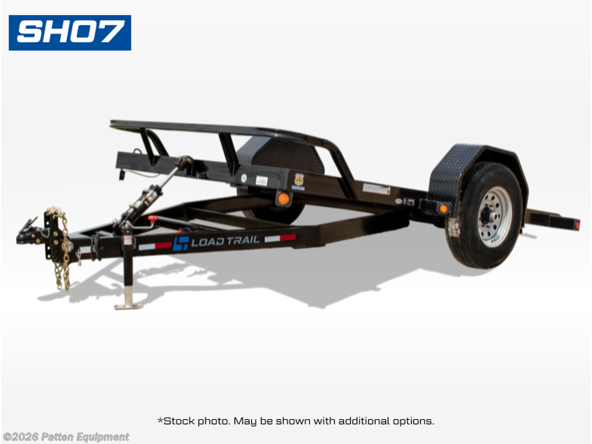 New 2026 Load Trail SH 77" x 12' Single Axle Scissor Hauler Trailer available in Urbana, Iowa