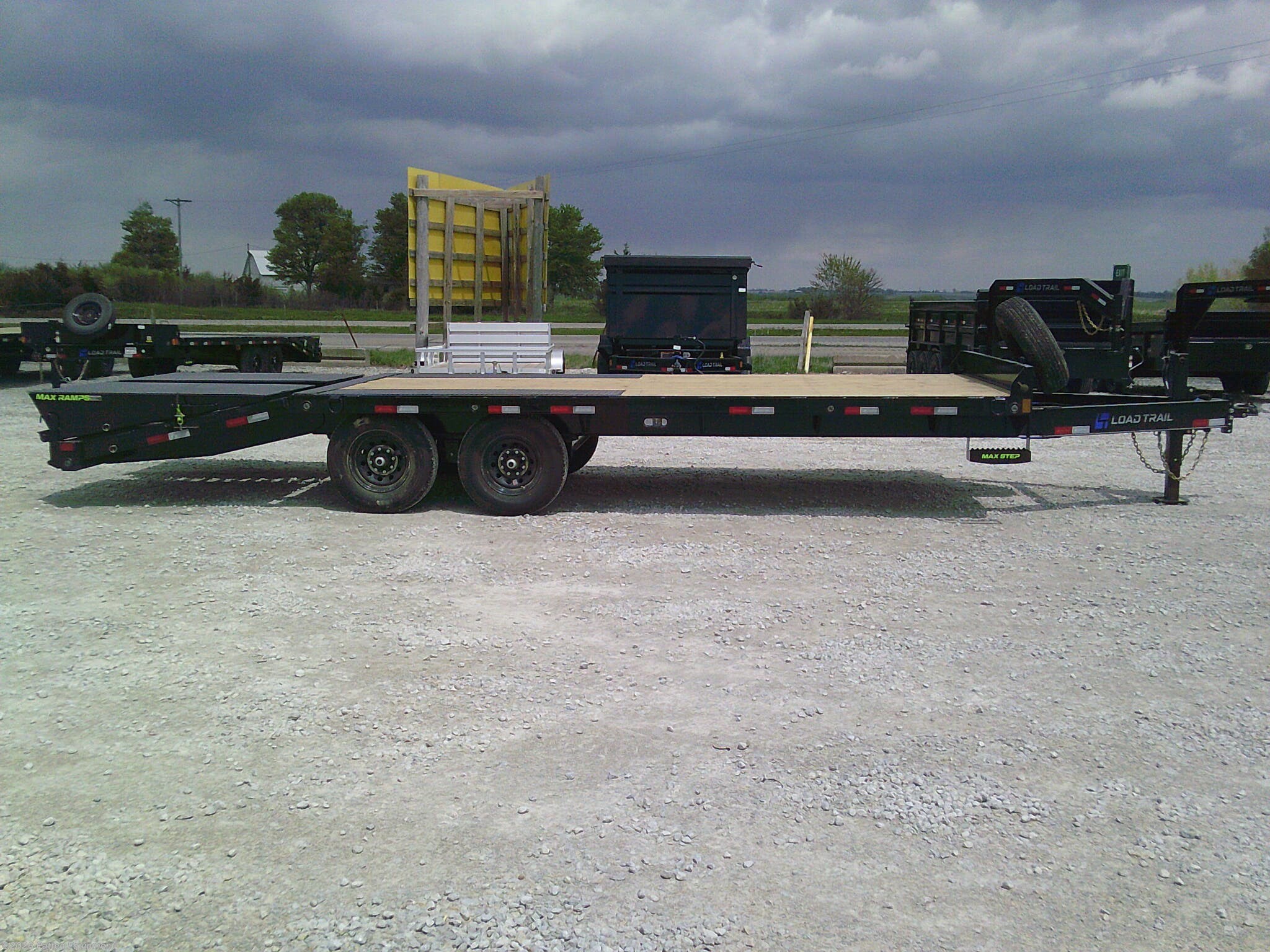 New 2026 Load Trail PS 102"x 22' Tandem Standard Pintle Hook Trailer, 14K available in Urbana, Iowa