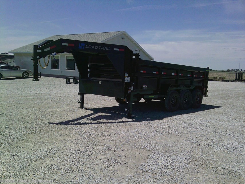 New 2026 Load Trail DG 83" x 16' Triple Axle GN Low-Pro Dump Trailer, 21K available in Urbana, Iowa