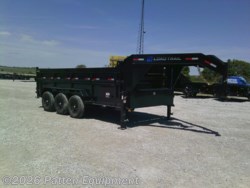 New 2026 Load Trail DG 83" x 16' Triple Axle GN Low-Pro Dump Trailer, 21K available in Urbana, Iowa