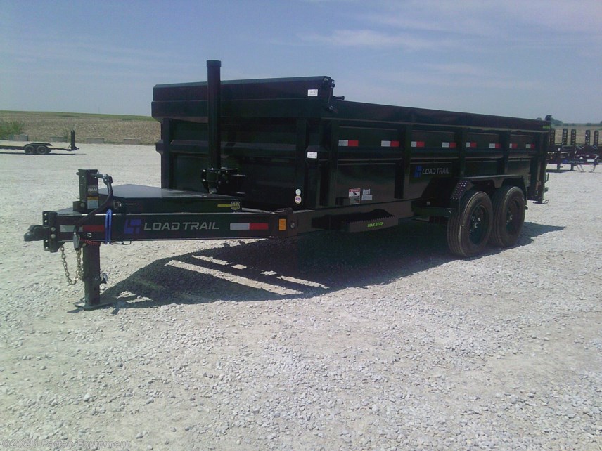 New 2026 Load Trail DL 83"x16' Tandem Axle Dump Low-Pro Dump Trailer,16K available in Urbana, Iowa