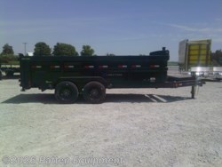 New 2026 Load Trail DL 83"x16' Tandem Axle Dump Low-Pro Dump Trailer,16K available in Urbana, Iowa