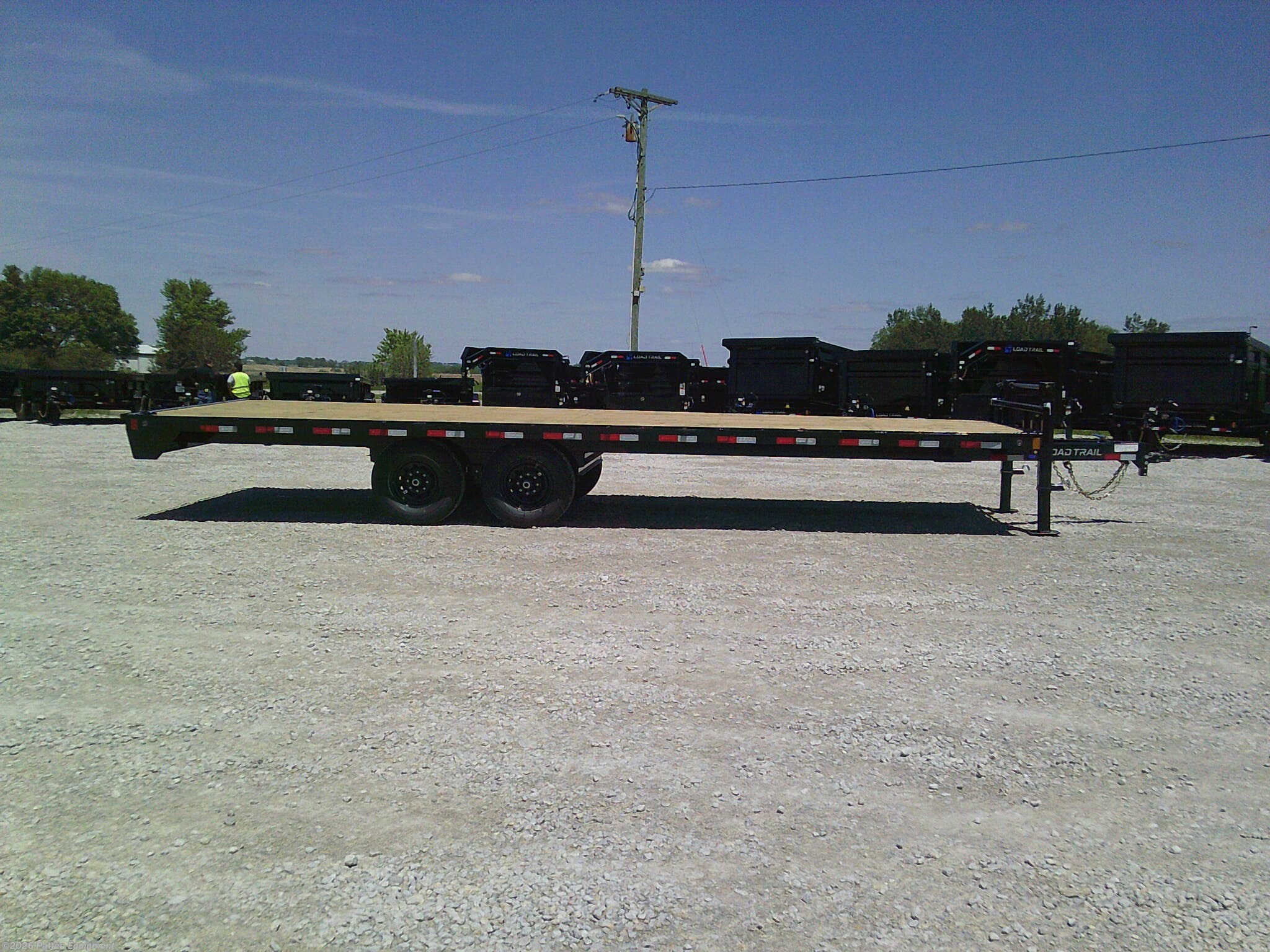 New 2026 Load Trail DK 102" x 24' Deck Over Pintle Hook Trailer 14K available in Urbana, Iowa