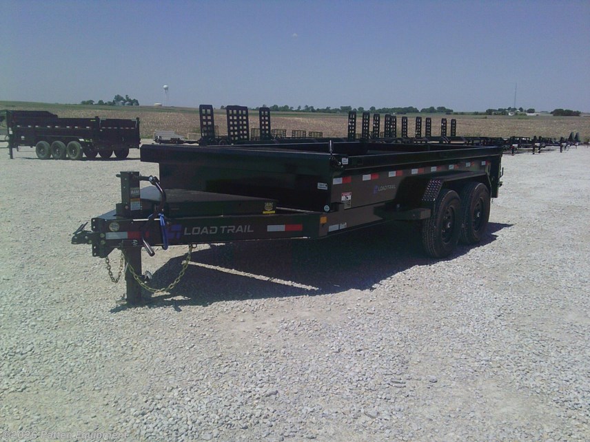 New 2026 Load Trail DE 83" x 14' Tandem Axle Dump Trailer 14K available in Urbana, Iowa