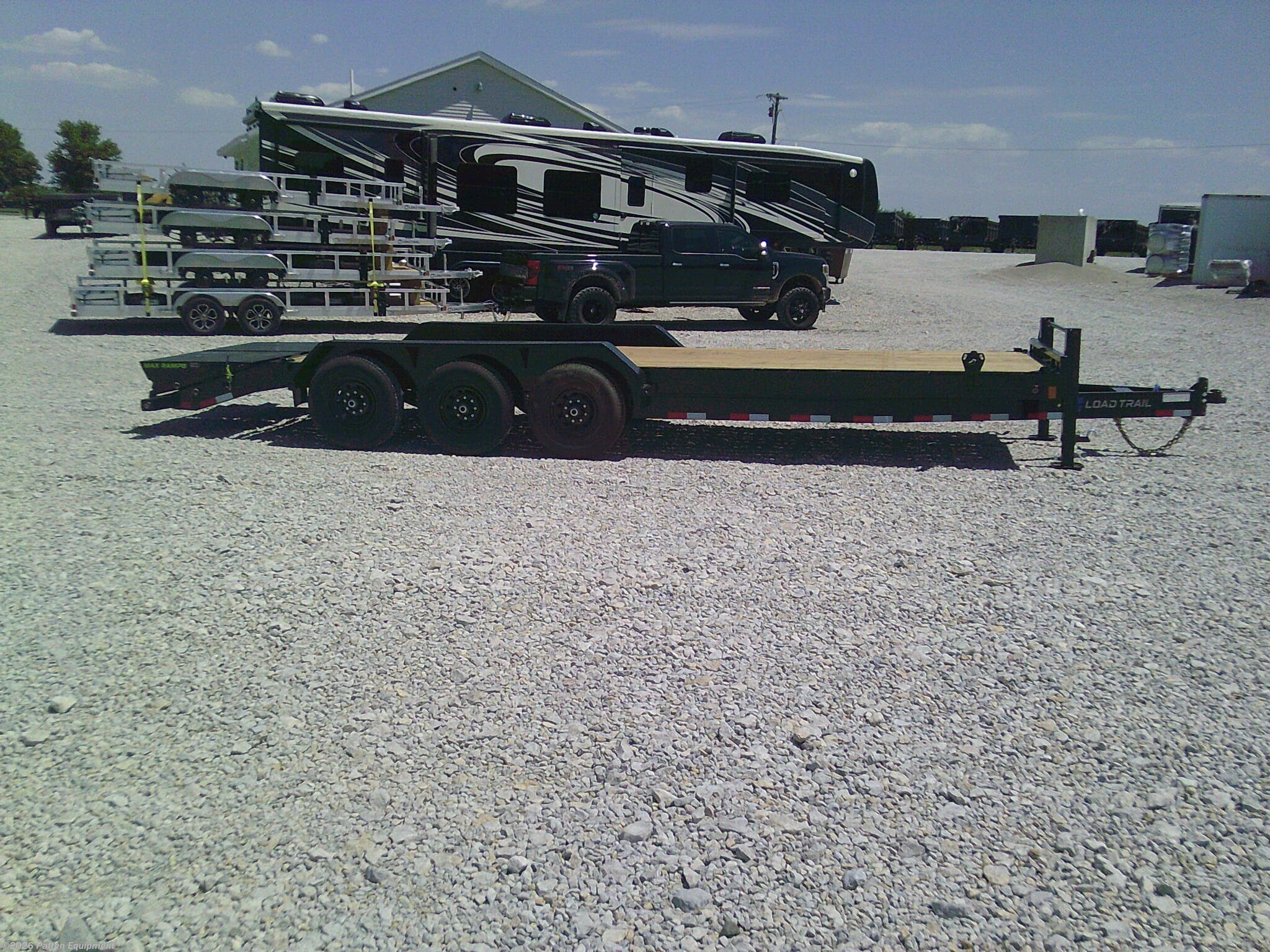 New 2026 Load Trail CH 83" x 24' Triple Axle Equipment Trailer, 21K available in Urbana, Iowa