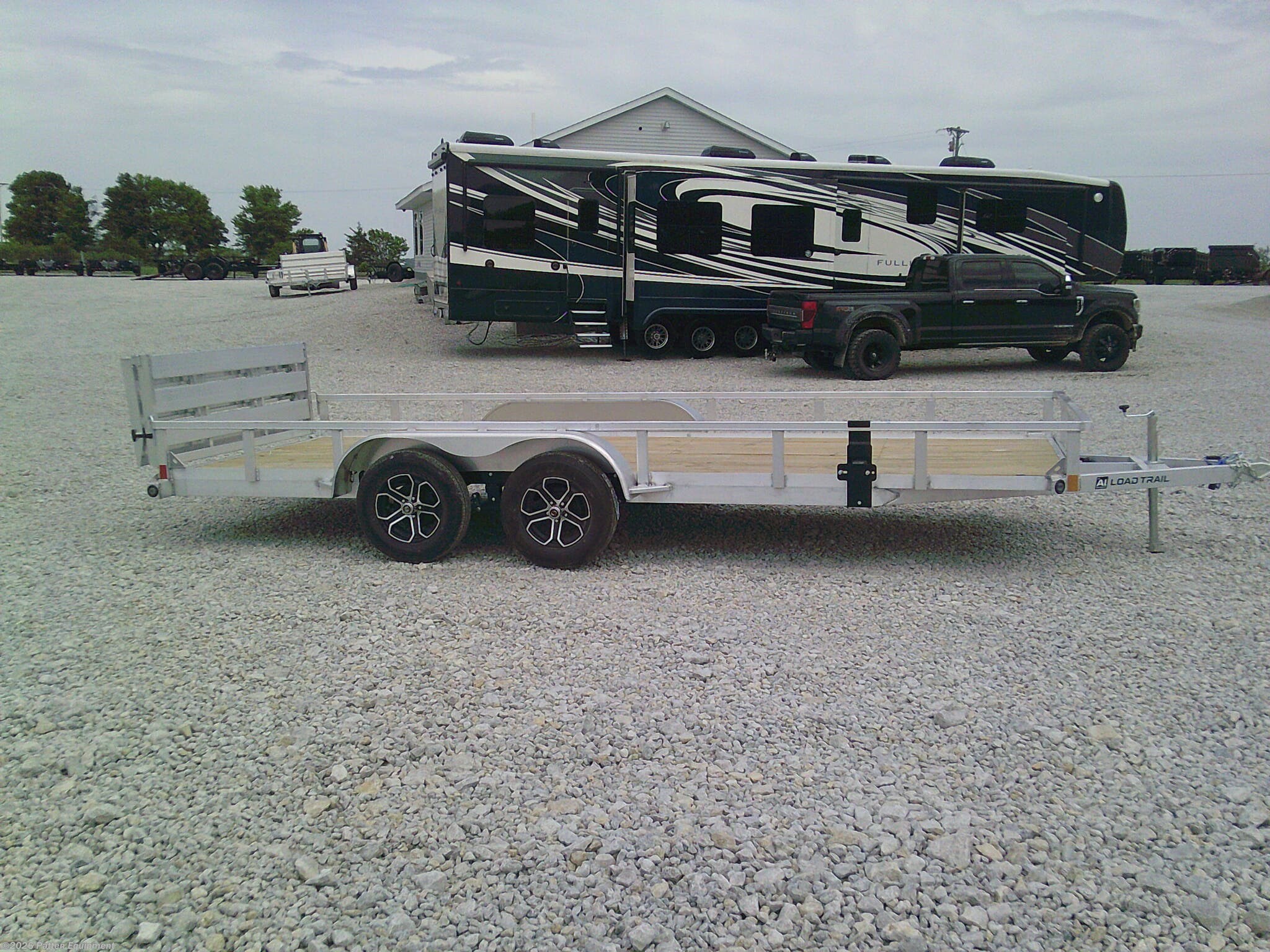 New 2026 Load Trail 83" x 18' Tandem Axle Aluminum Trailer 7K available in Urbana, Iowa