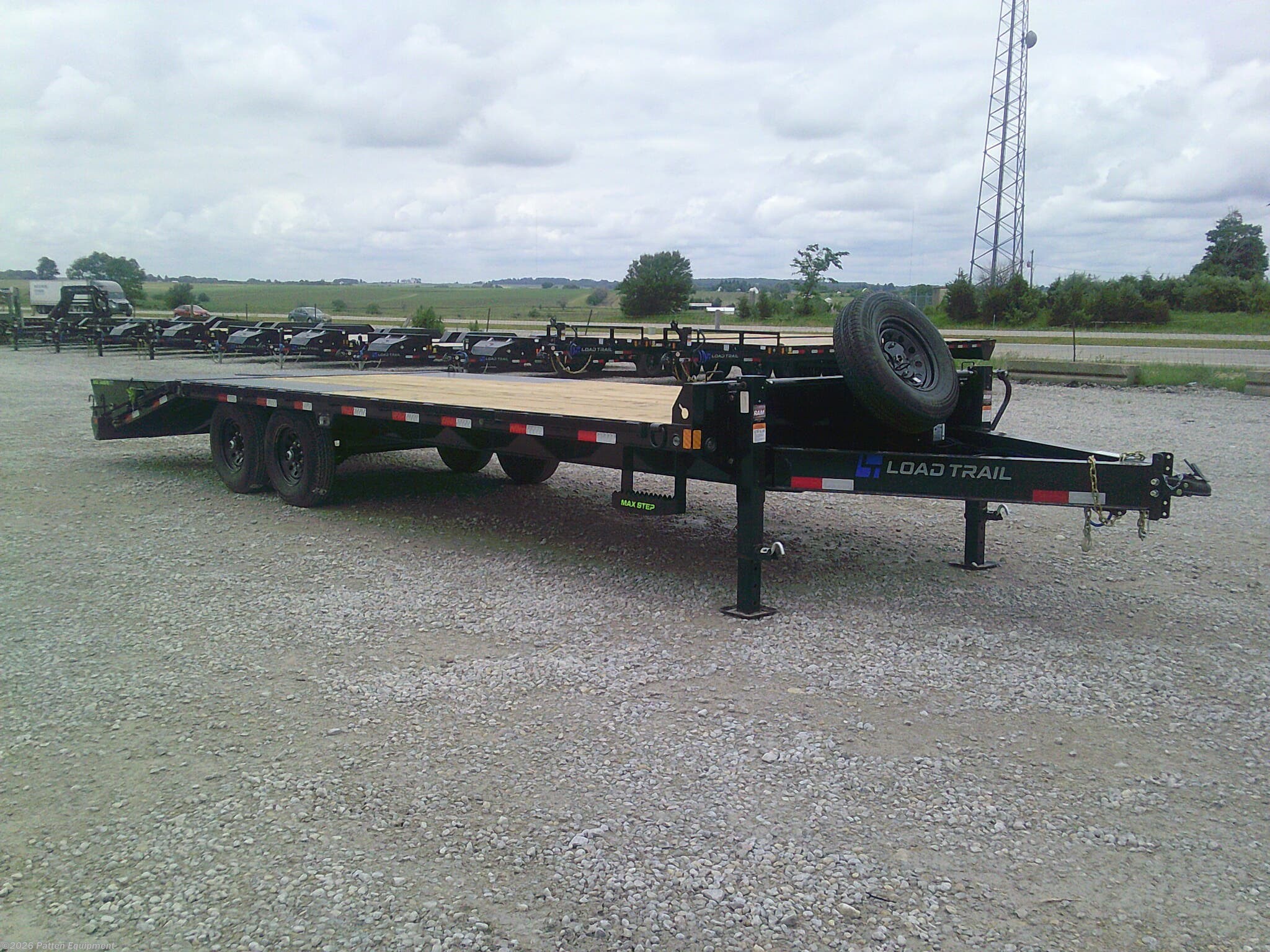 New 2026 Load Trail PS 102" x 25' Tandem Standard Pintle Hook Trailer 14K available in Urbana, Iowa