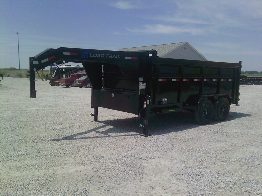 New 2026 Load Trail DG 83" x 14' Tandem Axle GN Low-Pro Dump Trailer 14K available in Urbana, Iowa