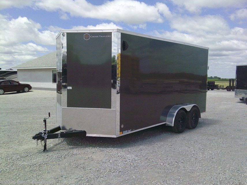 New 2026 Cross Trailers 7 x 16 Beta Tandem Enclosed Trailer 7K available in Urbana, Iowa